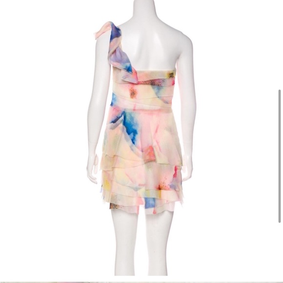 Jill Stuart Floral One Shoulder Dress - Picture 7 of 7